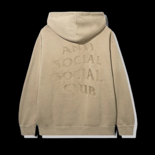 Anti Social Social Club Tone Deaf Hoodie Sand