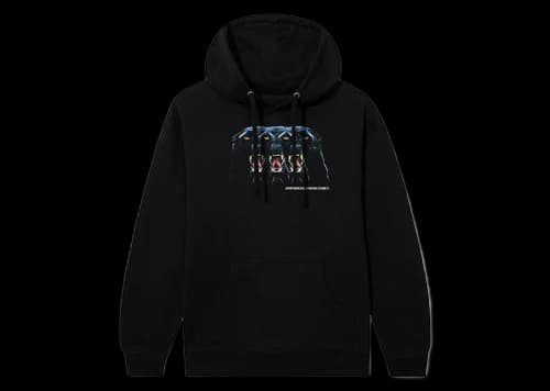 Anti Social Social Club Torn Apart Hoodie Black