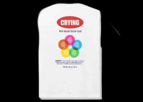 Anti Social Social Club Toy With Me Tee White