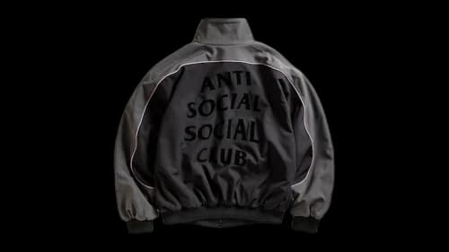 Anti Social Social Club Track Jacket Black