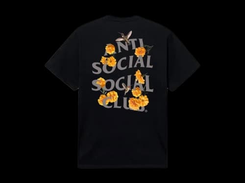 Anti Social Social Club Trochilidae Tee Black