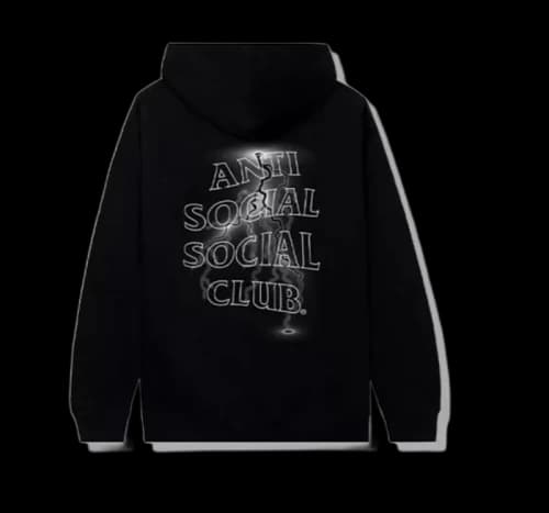 Anti Social Social Club Twisted Hoodie Black
