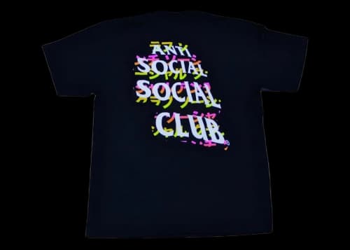 Anti Social Social Club Twisted Quickness Tee Black