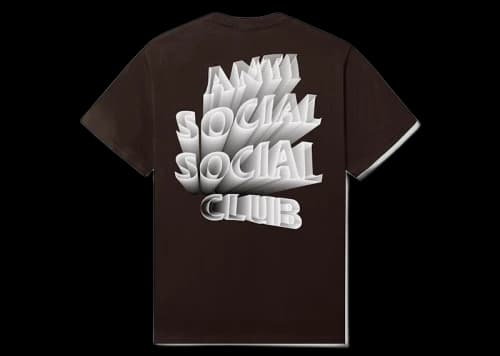 Anti Social Social Club Unbearable Tee Brown