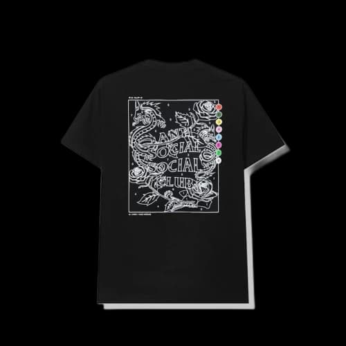 Anti Social Social Club Up To You Tee Black