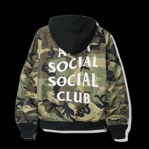 Anti Social Social Club Urus MA1 Jacket (FW19) Camo