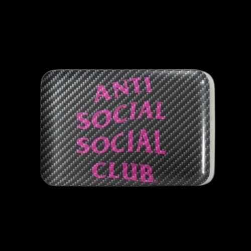 Anti Social Social Club Vibrant Rolling Tray Black