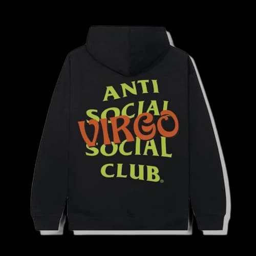 Anti Social Social Club Virgo Hoodie Black