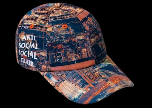 Anti Social Social Club Voyeur Cap Multicolor