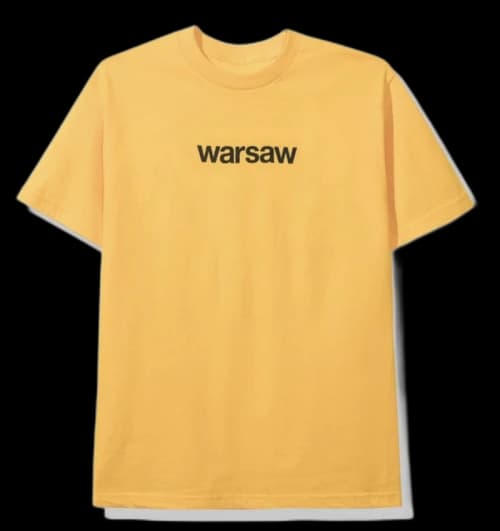 Anti Social Social Club Warsaw Tee (FW19) Yellow