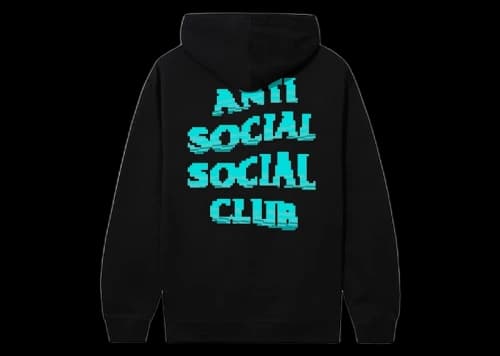 Anti Social Social Club We Melt Alone Hoodie Black