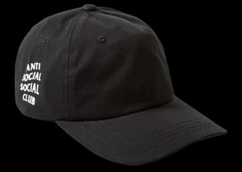 Anti Social Social Club Weird Cap Cap Black