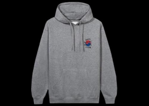 Anti Social Social Club x Case Study Flag Hoodie Grey