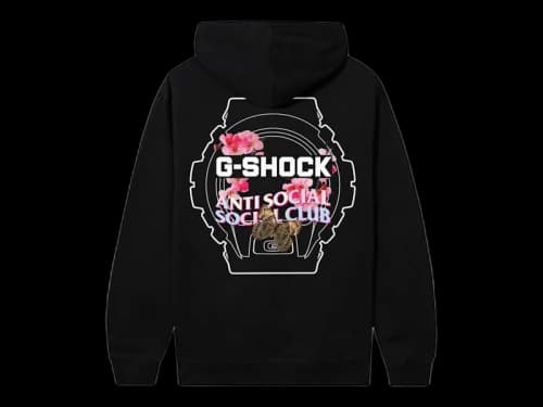 Anti Social Social Club x Casio G-Shock Hoodie Black