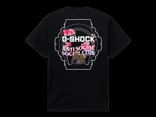 Anti Social Social Club x Casio G-Shock Tee Black