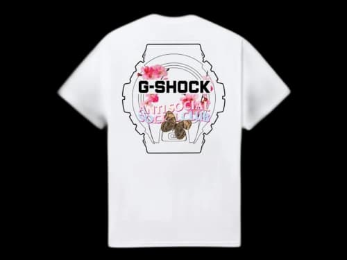 Anti Social Social Club x Casio G-Shock Tee White