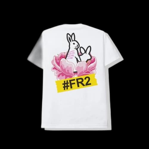 Anti Social Social Club x FR2 Lapin T-shirt White