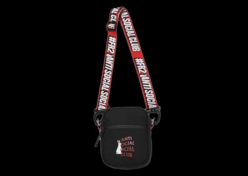 Anti Social Social Club x FR2 Shoulder Bag Black
