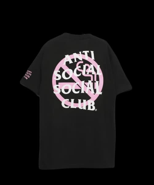 Anti Social Social Club x FR2 Tee Black