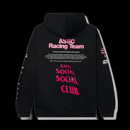 Anti Social Social Club x Gran Turismo Hoodie Black