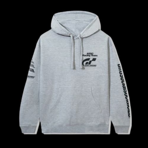 Anti Social Social Club x Gran Turismo Hoodie Grey
