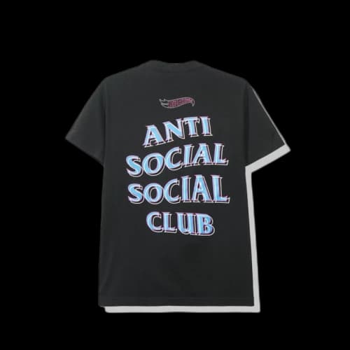 Anti Social Social Club x Hot Wheels Tee (FW19) Black