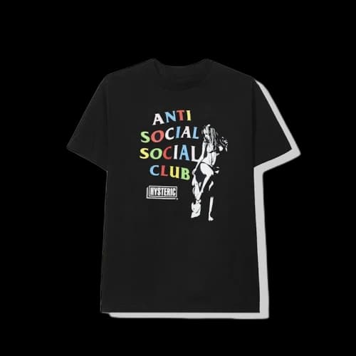 Anti Social Social Club x Hysteric Glamour Tee Black