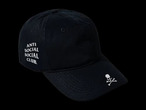 Anti Social Social Club x Mastermind Master Cap Black