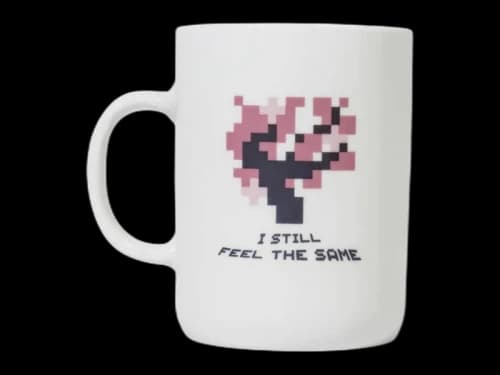 Anti Social Social Club x Minecraft Mug White