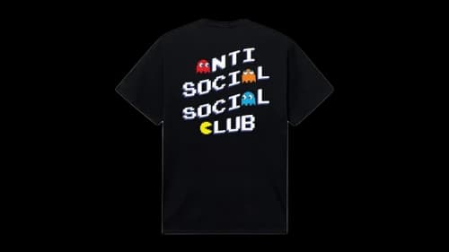 Anti Social Social Club x PAC-MAN Pixel Tee Black