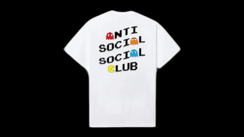 Anti Social Social Club x PAC-MAN Pixel Tee White