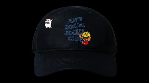 Anti Social Social Club x Pac-Man Run Run Cap Black
