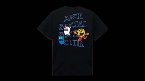 Anti Social Social Club x PAC-MAN Run Run Tee Black