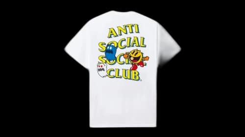 Anti Social Social Club x PAC-MAN Run Run Tee White