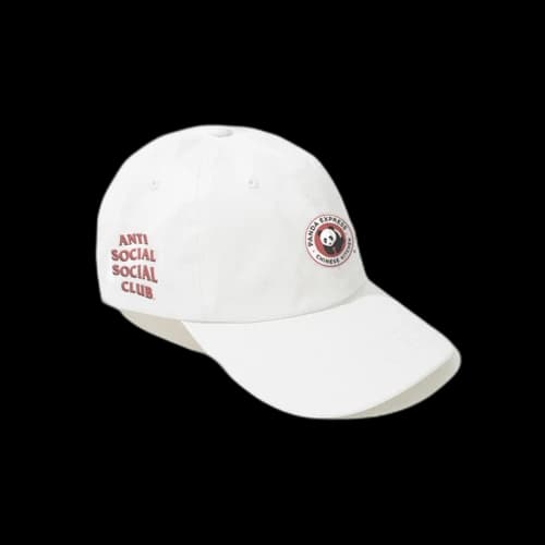 Anti Social Social Club x Panda White Cap White