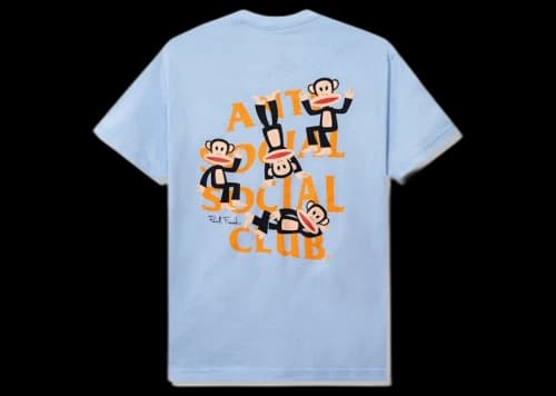 Anti Social Social Club x Paul Frank Lounge Tee Blue