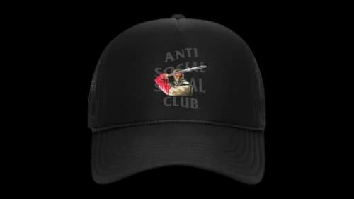 Anti Social Social Club x Shinobi Blade Cap Black