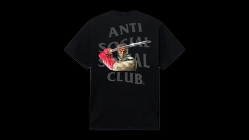 Anti Social Social Club x Shinobi Blade Tee Black