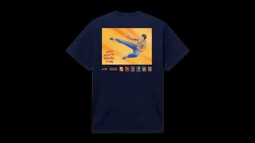 Anti Social Social Club x Shinobi Retro Joe Tee Navy