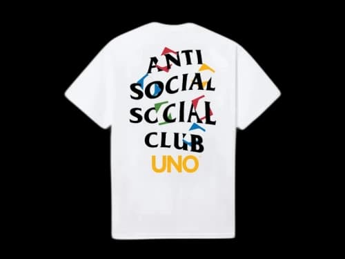 Anti Social Social Club x UNO Draw Two Tee White