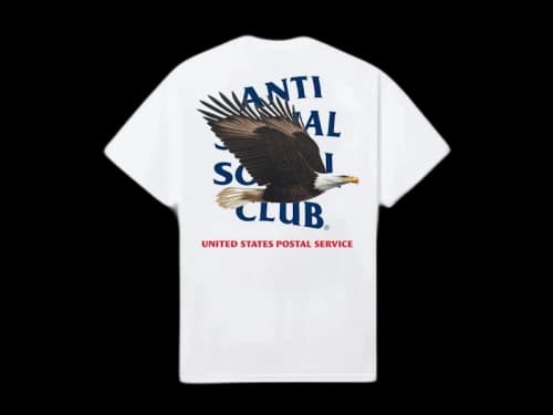 Anti Social Social Club x USPS Priority Tee White