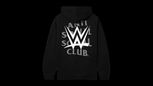 Anti Social Social Club x WWE Lockout Hoodie Black