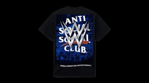 Anti Social Social Club x WWE Venue Tee Black