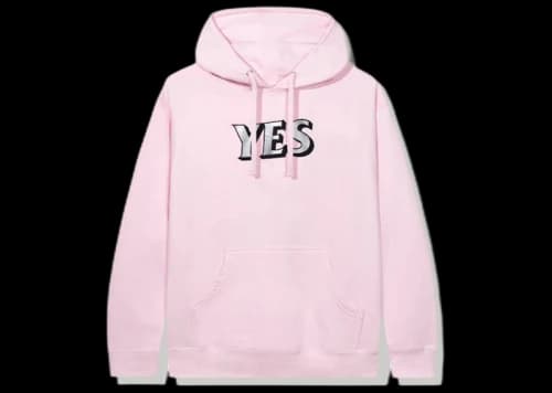 Anti Social Social Club Y/N? Hoodie Pink