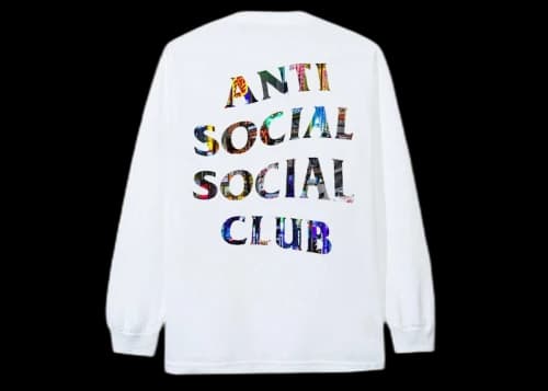 Anti Social Social Club Yakisoba LS Tee White