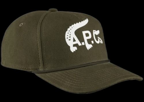 A.P.C. x Lacoste Baseball Cap Khaki Green