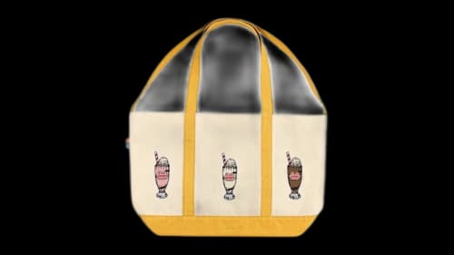 ASICS x VTP Milk Shake Tote Bag Multicolor