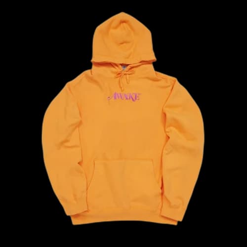 Awake Classic Logo Hoodie Orange