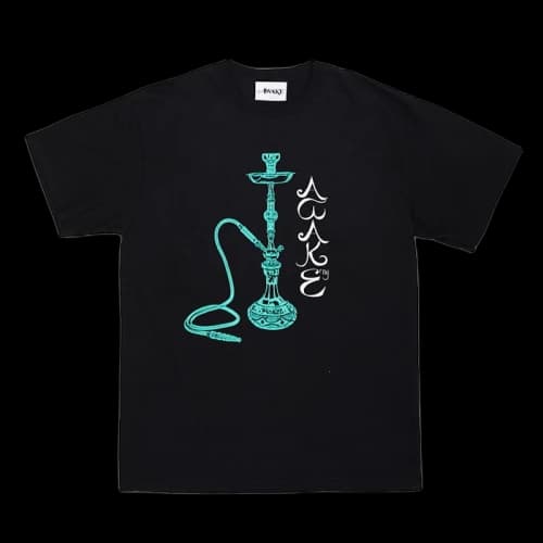 Awake Hookah Tee Black