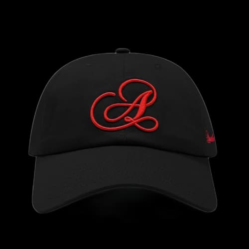Awake Script Logo Hat Black